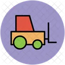 Chariot Elevateur Transport Construction Icon