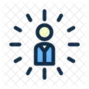 Charisma Leadership Businessman Icon