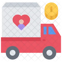 Charitable Box Delivery  Icon