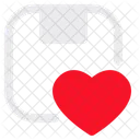 Charity Package Love Icon