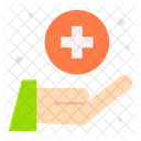 Charity Health Care Hand Icon
