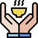 Charity Hand Food Icon