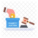 Charity Auction Charity Box Fundraising Auction アイコン