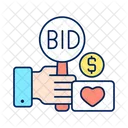 Charity auction  Icon
