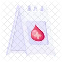 Donation Day Charity Day Calendar Icon