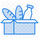 Charity food packs  Icon
