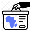 Charity Africa Hunger Icon