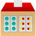 Charity Donation Drug Icon