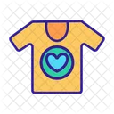Charity T Shirt  Icon