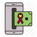 Online Charity Payment Icon