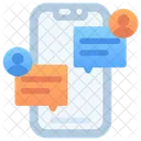 Chat De Discusion Chat Mensaje Icon