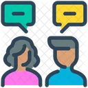 Charla de pareja  Icono