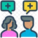 Charla de pareja  Icono