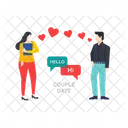Charla de pareja  Icono