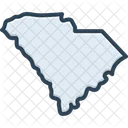Charleston Map Creenville Icon