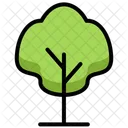 Charming green tree  Icon