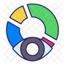 Chart Eye Monitoring Icon
