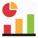 グラフ、分析、解析 アイコン