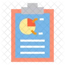 Chart Clipboard Pie Chart Icon