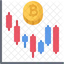 Chart Bitcoin Coin Icon