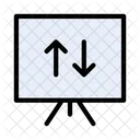 Chart Board Arrow Icon