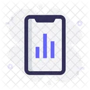 Mobile Chart Statistics Icon