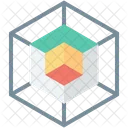 Chart Graph Hexagone Icon