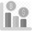 Chart Arrow Coin Icon