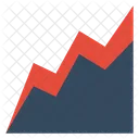 Chart Area Analystic Icon