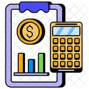 Chart budget  Icon