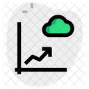 Chart Cloud  Icon
