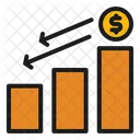 Coin Chart Currency Money Icon