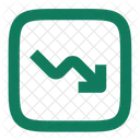 Chart Down Chart Graph Icon