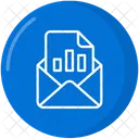 Chart email  Icon