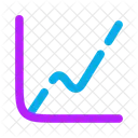 Chart Evaluation Chart Analysis Analytics Icon