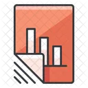 Chart File Document Icon
