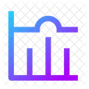 Chart Histogram Chart High Low Finance Icon