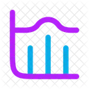 Chart Histogram Chart High Low Finance Icon