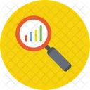 Chart Magnifying  Icon