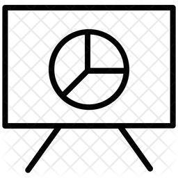 차트 프레젠테이션  아이콘