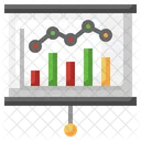 Chart Presentation  Icon