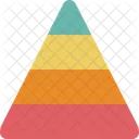 Chart pyramid  Icon
