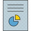Chart Report Data Driven Insights Analytics Dashboard Icon
