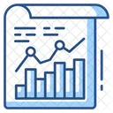 Chart Report  Icon