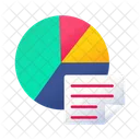 Chart Report  Icon