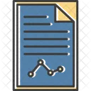 Chart Report  Icon