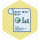 Chart Report  Icon