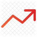 Chart Rise Arrow  Symbol
