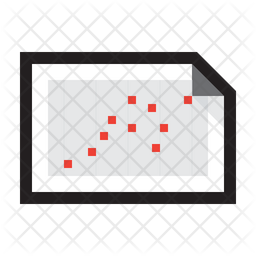 Chart Scatter Plot Icon