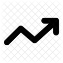 Chart Up Graphic Up Arrow Icon